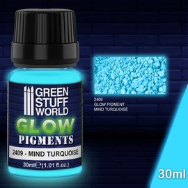 Green Stuff World Green Stuff World - Lumineszierendes Pigmentpulver "Mind Turquoise" - Glow in the Dark Pigment