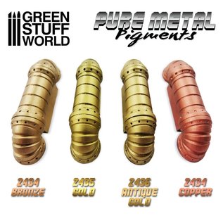 Green Stuff World Metall-Pigmente "Antique Gold"  - Pure Metal Pigments
