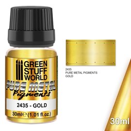 Green Stuff World Green Stuff World - Metall-Pigmente "Gold"  - Pure Metal Pigments