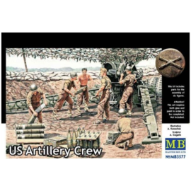 Master Box Master Box - US Artillery Crew WWII - 1:35