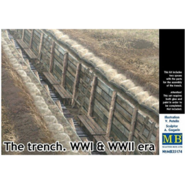 Master Box Master Box - The Trench. WWI & WWII Era - 1:35