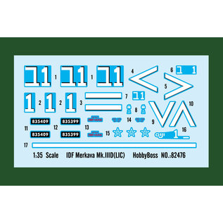 HobbyBoss IDF Merkava Mk.IIID (LIC) - 1:35