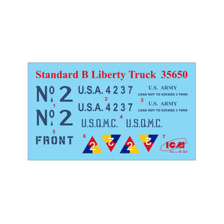 ICM Standard B “Liberty” with WWI US Drivers - 1:35