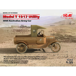 ICM Model T 1917 Utility WWI Australian Army Car - 1:35