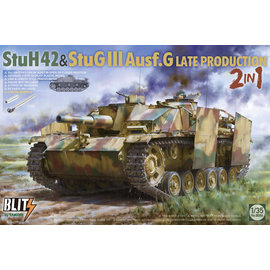 TAKOM TAKOM - StuH42 & StuG III Ausf.G Late Prodution 2 in 1 - 1:35