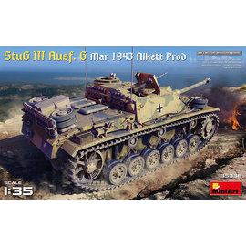 MiniArt MiniArt - StuG III Ausf. G March 1943 Alkett Production - 1:35