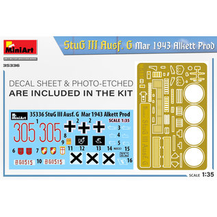 MiniArt StuG III Ausf. G March 1943 Alkett Production - 1:35