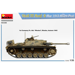 MiniArt StuG III Ausf. G March 1943 Alkett Production - 1:35