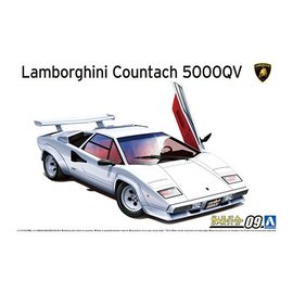 Aoshima Aoshima - '85 Lamborghini Countach 5000QV - 1:24