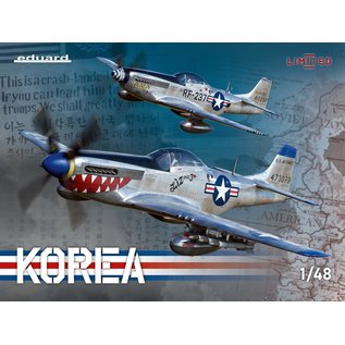 Eduard Korea Dual Combo NAA F-51D & RF-51D Mustang - Limited Edition - 1:48