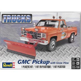 Revell Revell - GMC Pickup w/ Snow Plow - 1:24