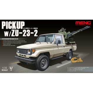 MENG Pick-up Truck w/ ZU-23-2 - 1:35