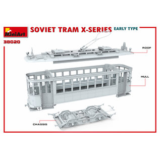 MiniArt Soviet Tram X-Series - Early type - 1:35