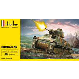 Heller Heller - französischer Panzer SOMUA S-35 - 1:72