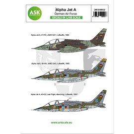 ArtScaleKit ASK - Decals Alpha Jet A - German Air Force - 1:48