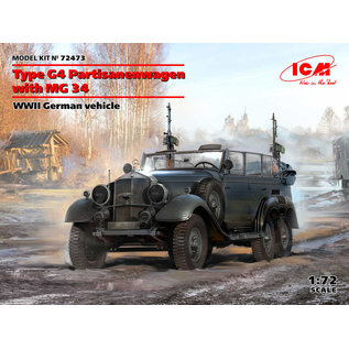 ICM Type G4 Partisanenwagen with MG 34 WWII German vehicle - 1:72