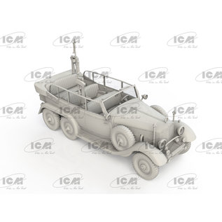 ICM Type G4 Partisanenwagen with MG 34 WWII German vehicle - 1:72