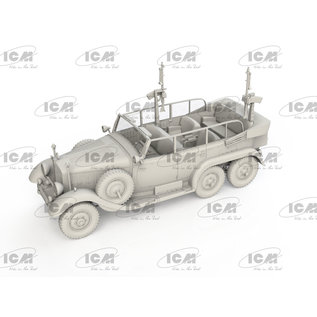 ICM Type G4 Partisanenwagen with MG 34 WWII German vehicle - 1:72