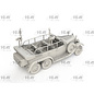 ICM Type G4 Partisanenwagen with MG 34 WWII German vehicle - 1:72
