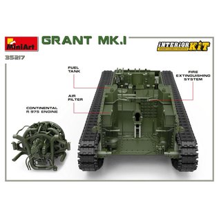 MiniArt Grant Mk. I w/Interior Kit - 1:35