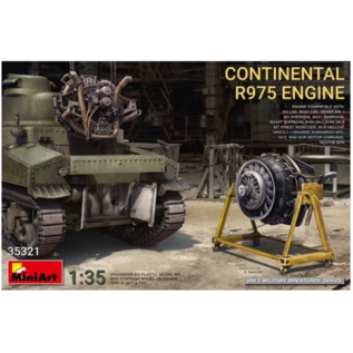 MiniArt Continental R975 Engine - 1:35