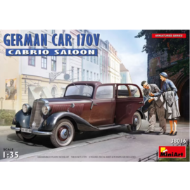 MiniArt MiniArt - German Car 170V Cabrio Saloon - 1:35