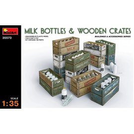 MiniArt MiniArt - Milk Bottles & Wooden Crates - 1:35