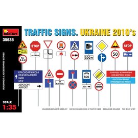 MiniArt MiniArt - Traffic Signs - Ukraine 2010 - 1:35
