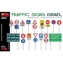 MiniArt MiniArt - Traffic Signs - Israel - 1:35