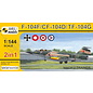 Mark I. Lockheed F-104F/CF-104D/TF-104G "Mach 2 Trainer" - 1:144