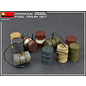 MiniArt German 200L Fuel Drums WWII - 1:35