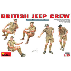 MiniArt MiniArt - British Jeep Crew - 1:35