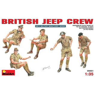 MiniArt British Jeep Crew - 1:35