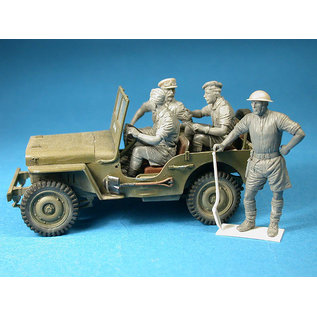 MiniArt British Jeep Crew - 1:35