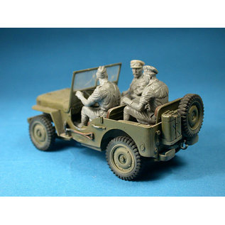 MiniArt British Jeep Crew - 1:35