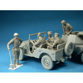 MiniArt British Jeep Crew - 1:35