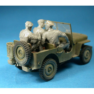 MiniArt British Jeep Crew - 1:35