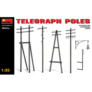 MiniArt Telegraph Poles - 1:35
