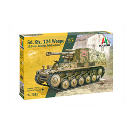 Italeri Italeri - Sd.Kfz. 124 Wespe - 10,5cm leichte Feldhaubitze - 1:72