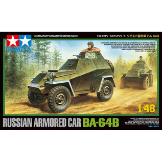 TAMIYA Russian Armored Car BA-64B - 1:48