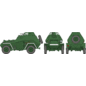 TAMIYA Russian Armored Car BA-64B - 1:48