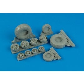AIRES AIRES - Grumman F-14D Super Tomcat weighted wheels (Trumpeter kit) - 1:32