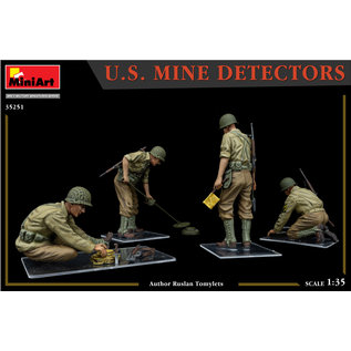 MiniArt U.S. Mine Detectors - 1:35