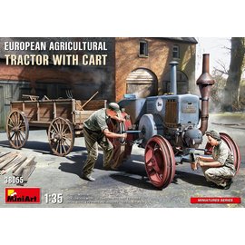 MiniArt MiniArt - Lanz European Agricultural Tractor with Cart - 1:35