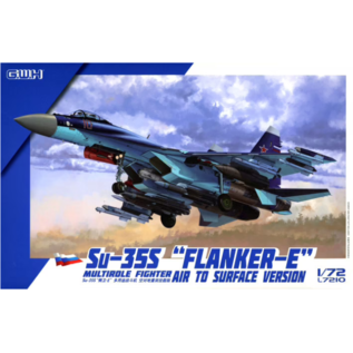 Great Wall Hobby  Sukhoi Su-35S "Flanker E" Multirole Fighter Air to Surface Version - 1:72