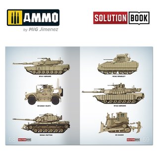 AMMO by MIG Solution Book "How to Paint Modern U.S. Military Sand Scheme"