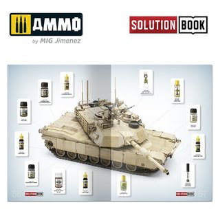 AMMO by MIG Solution Book "How to Paint Modern U.S. Military Sand Scheme"
