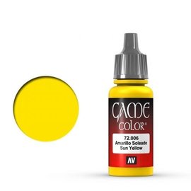 Vallejo Vallejo - Game Color - 006 Sun Yellow, 17ml