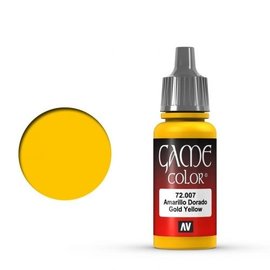 Vallejo Vallejo - Game Color - 007 Gold Yellow, 17ml