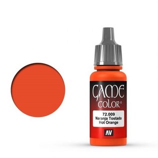 Vallejo Game Color - 009 Hot Orange, 17ml